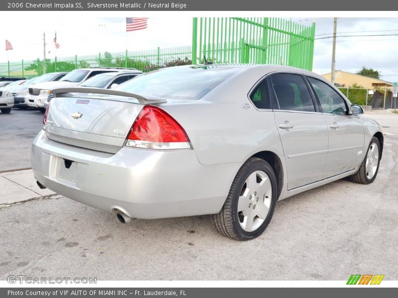 Silverstone Metallic / Neutral Beige 2006 Chevrolet Impala SS