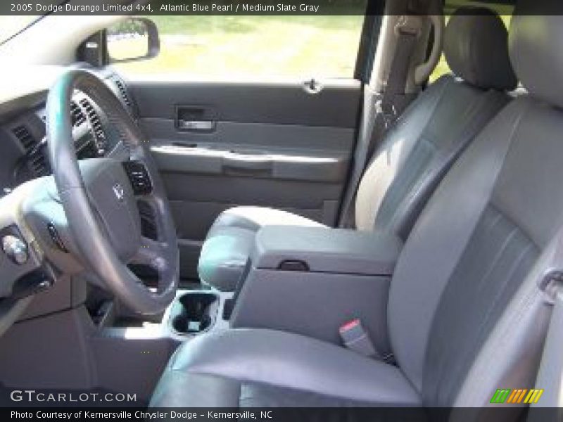 Atlantic Blue Pearl / Medium Slate Gray 2005 Dodge Durango Limited 4x4