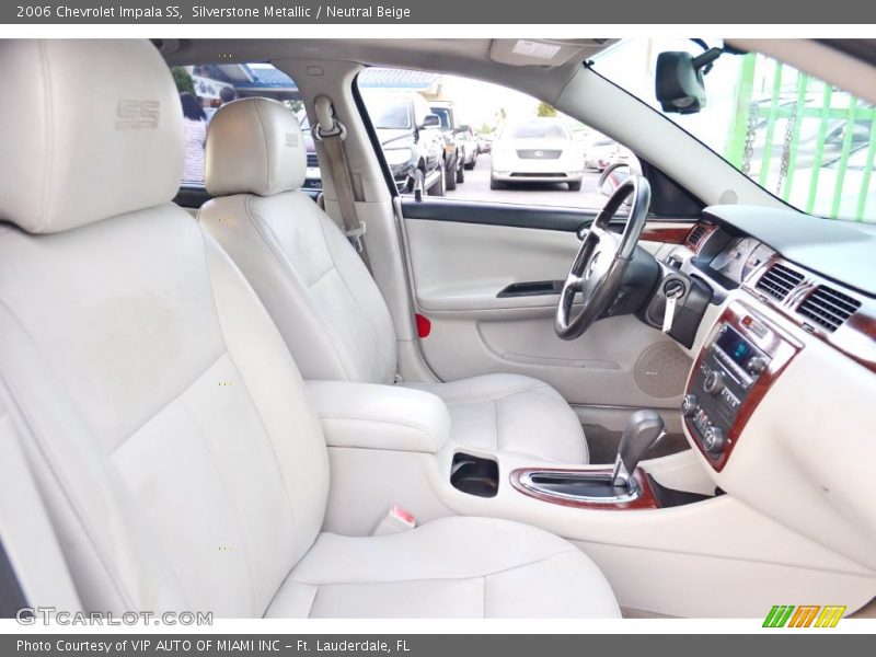 Silverstone Metallic / Neutral Beige 2006 Chevrolet Impala SS