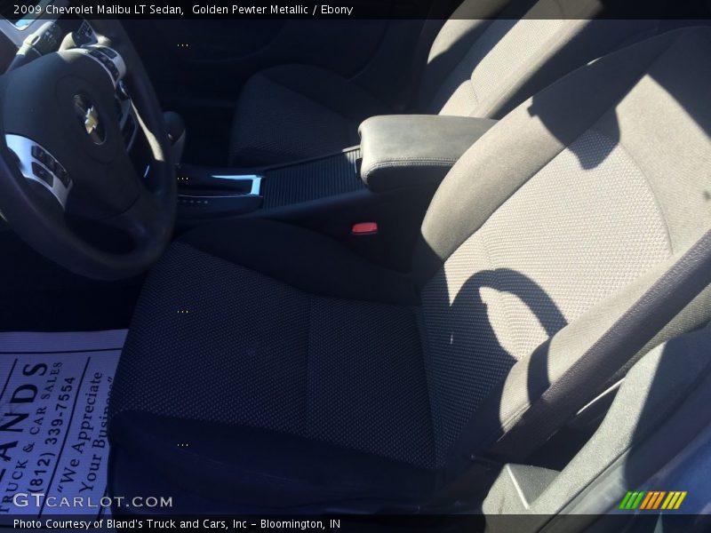 Golden Pewter Metallic / Ebony 2009 Chevrolet Malibu LT Sedan