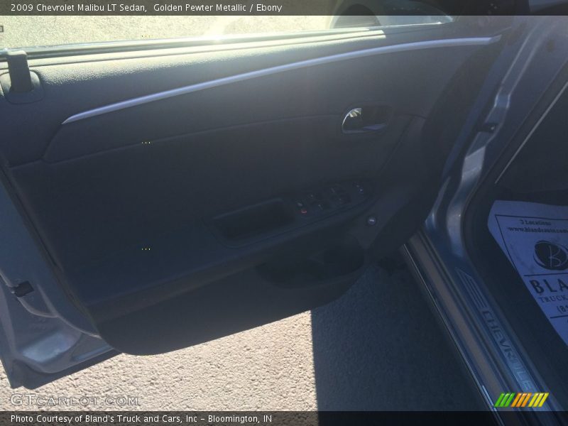 Golden Pewter Metallic / Ebony 2009 Chevrolet Malibu LT Sedan