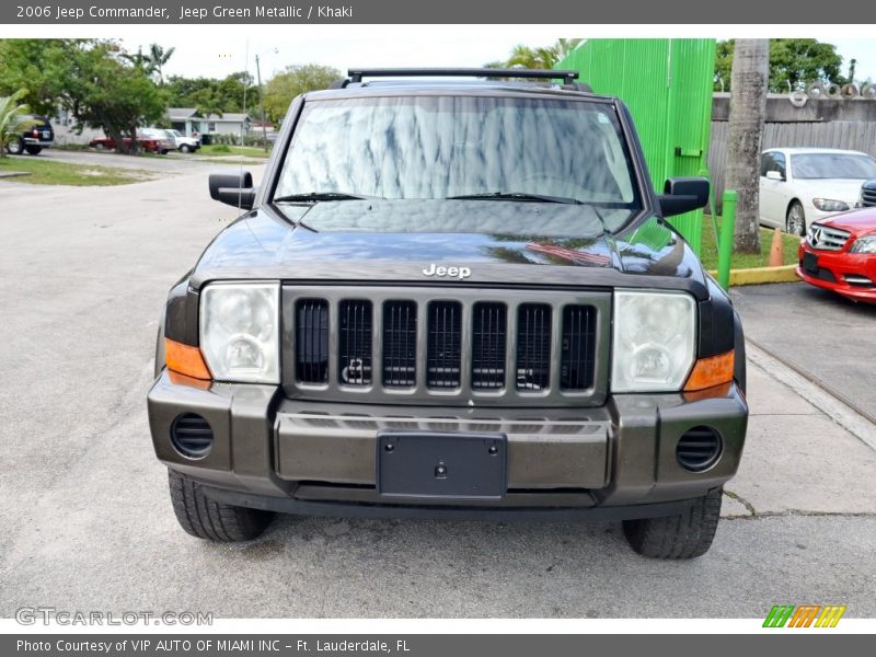 Jeep Green Metallic / Khaki 2006 Jeep Commander