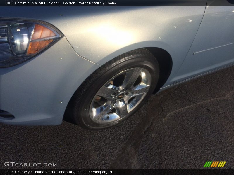 Golden Pewter Metallic / Ebony 2009 Chevrolet Malibu LT Sedan