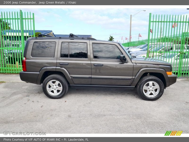 Jeep Green Metallic / Khaki 2006 Jeep Commander