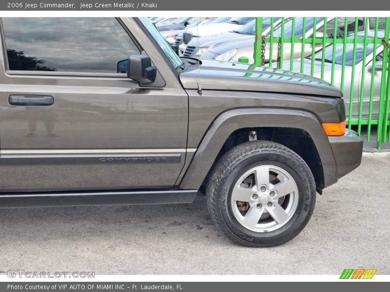 Jeep Green Metallic / Khaki 2006 Jeep Commander
