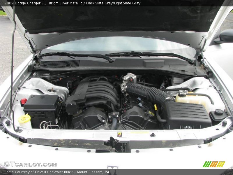 Bright Silver Metallic / Dark Slate Gray/Light Slate Gray 2009 Dodge Charger SE