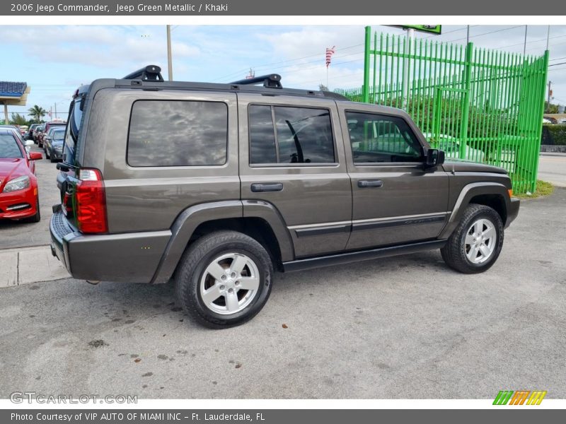 Jeep Green Metallic / Khaki 2006 Jeep Commander