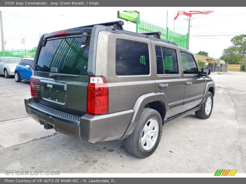 Jeep Green Metallic / Khaki 2006 Jeep Commander