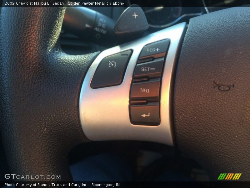 Golden Pewter Metallic / Ebony 2009 Chevrolet Malibu LT Sedan