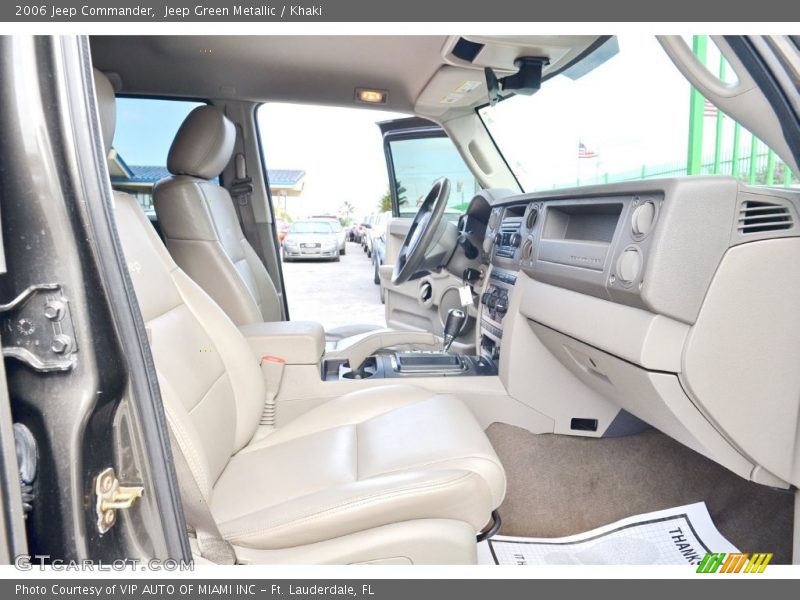 Jeep Green Metallic / Khaki 2006 Jeep Commander