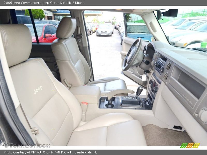 Jeep Green Metallic / Khaki 2006 Jeep Commander