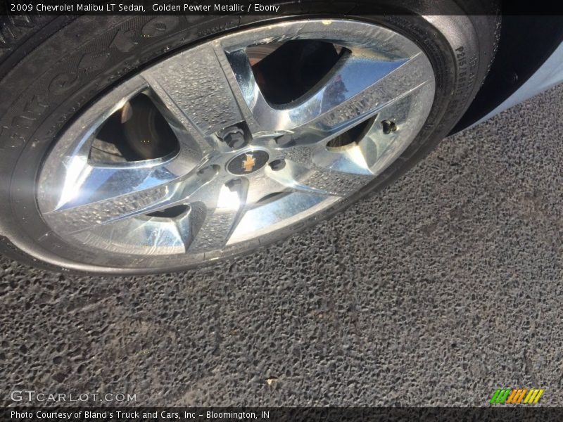 Golden Pewter Metallic / Ebony 2009 Chevrolet Malibu LT Sedan