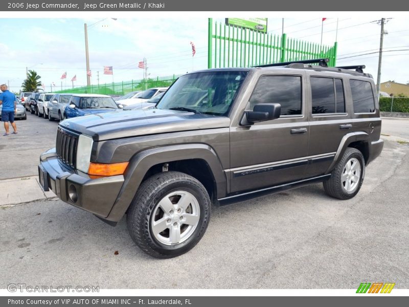 Jeep Green Metallic / Khaki 2006 Jeep Commander
