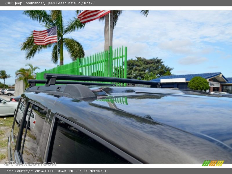 Jeep Green Metallic / Khaki 2006 Jeep Commander