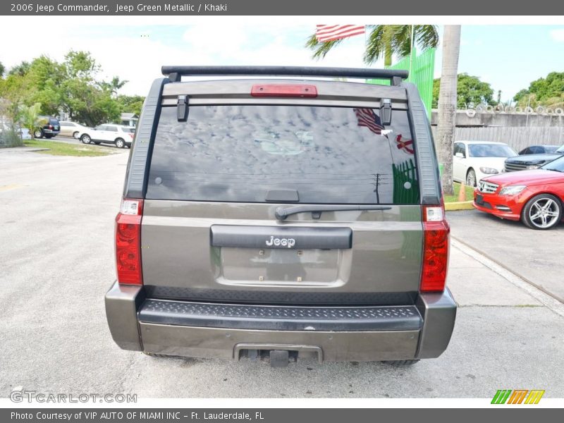 Jeep Green Metallic / Khaki 2006 Jeep Commander