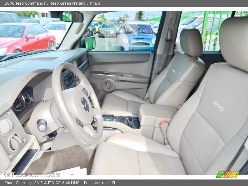 Jeep Green Metallic / Khaki 2006 Jeep Commander