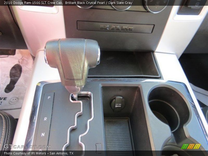 Brilliant Black Crystal Pearl / Dark Slate Gray 2010 Dodge Ram 1500 SLT Crew Cab