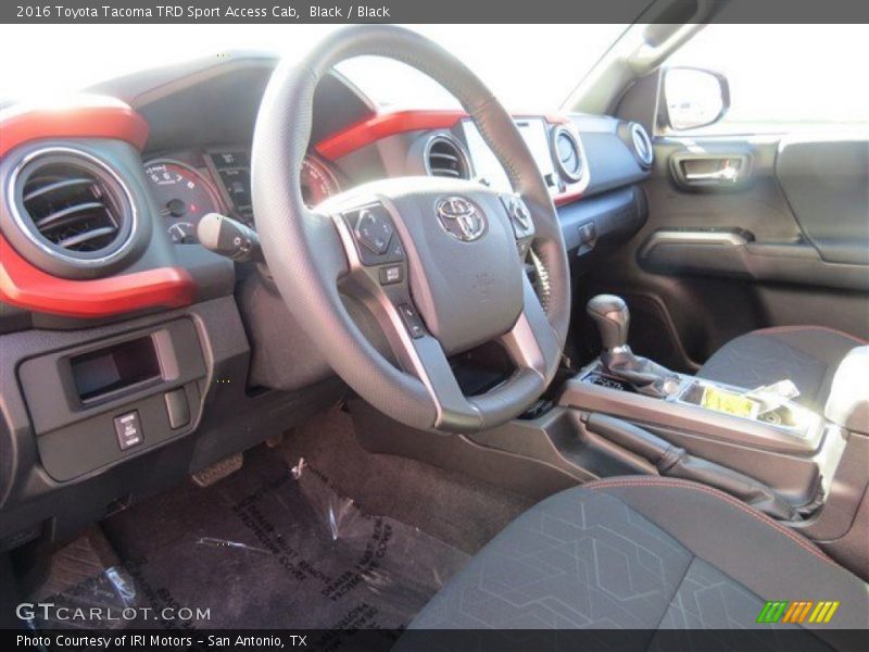 Black / Black 2016 Toyota Tacoma TRD Sport Access Cab