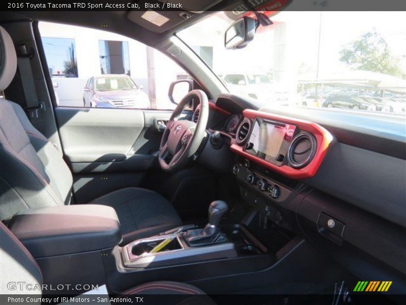 Black / Black 2016 Toyota Tacoma TRD Sport Access Cab