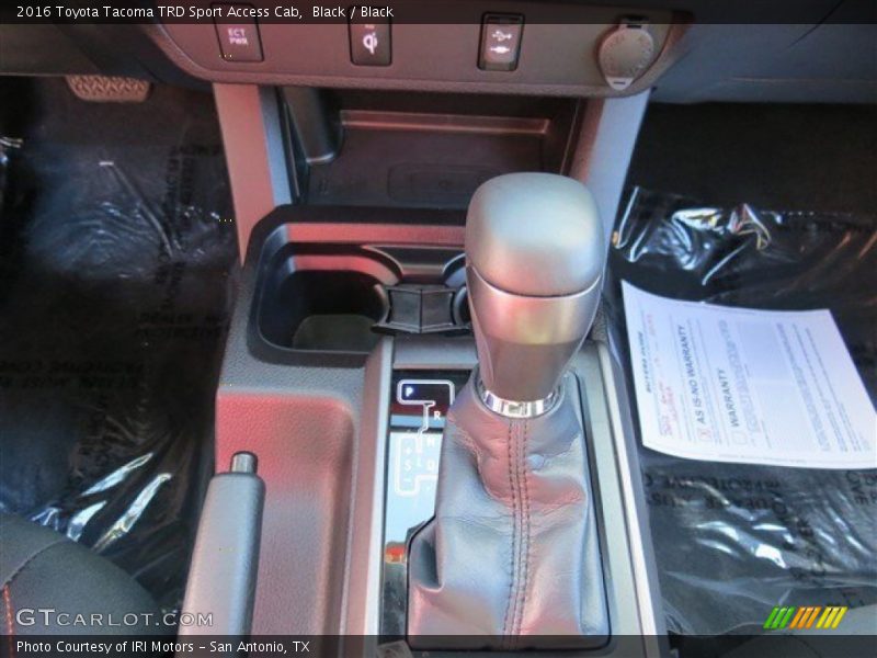 Black / Black 2016 Toyota Tacoma TRD Sport Access Cab