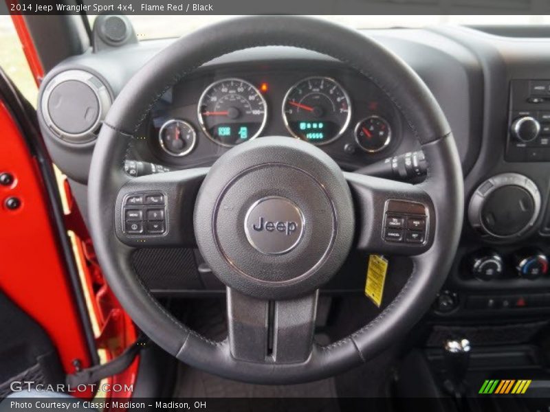 Flame Red / Black 2014 Jeep Wrangler Sport 4x4