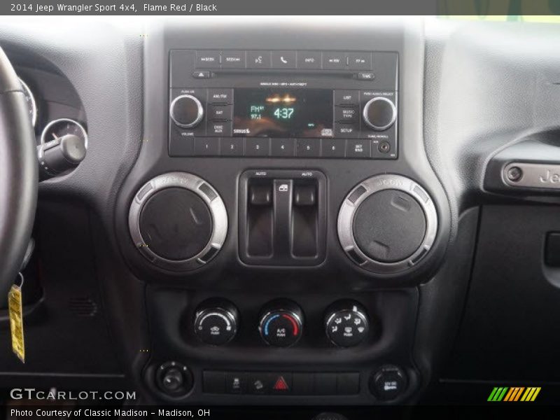 Flame Red / Black 2014 Jeep Wrangler Sport 4x4