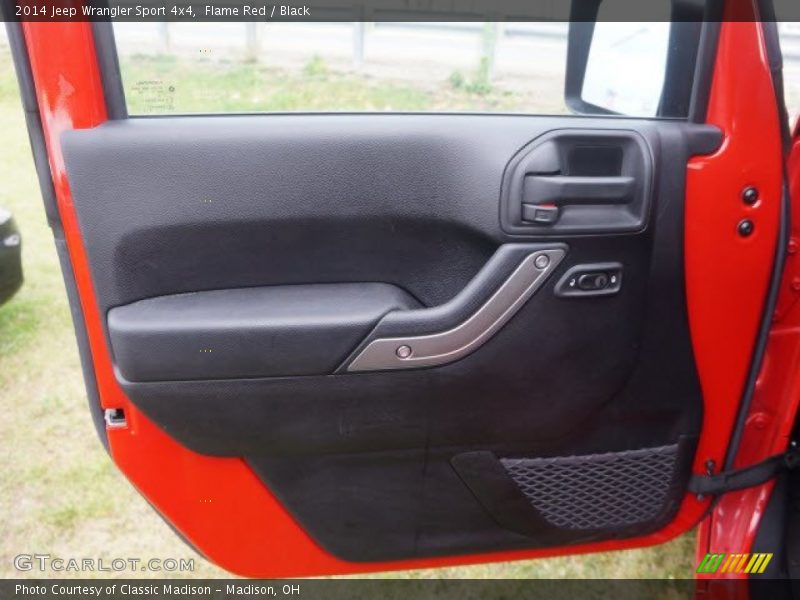 Flame Red / Black 2014 Jeep Wrangler Sport 4x4
