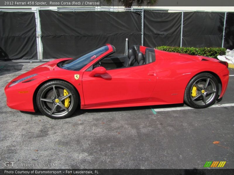  2012 458 Spider Rosso Corsa (Red)