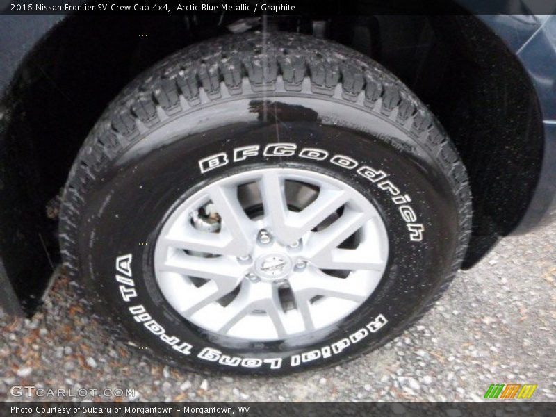 Arctic Blue Metallic / Graphite 2016 Nissan Frontier SV Crew Cab 4x4