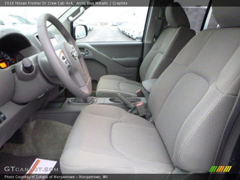 Arctic Blue Metallic / Graphite 2016 Nissan Frontier SV Crew Cab 4x4
