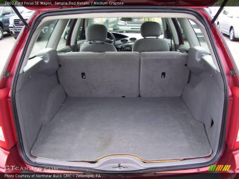 Sangria Red Metallic / Medium Graphite 2002 Ford Focus SE Wagon