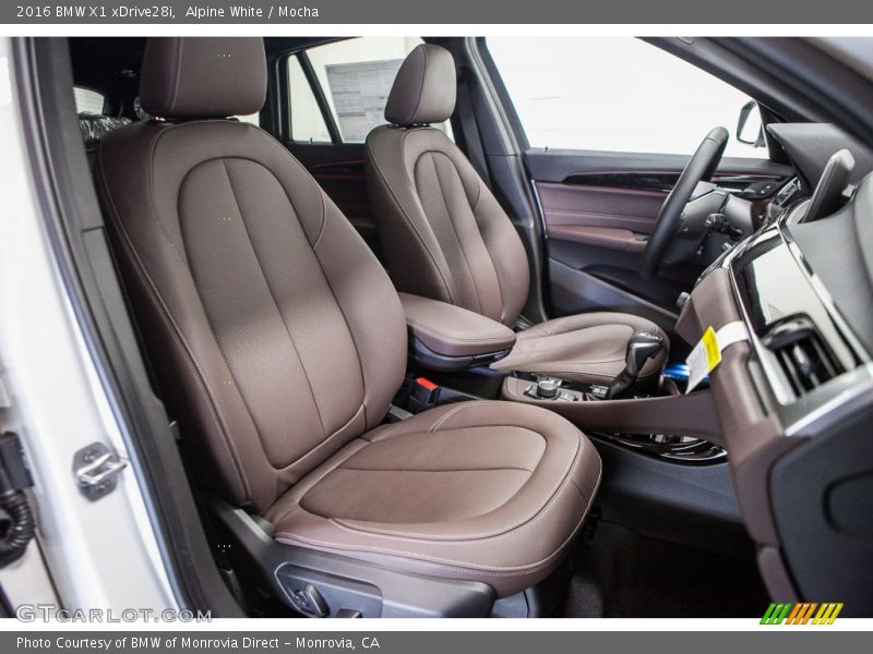 Front Seat of 2016 X1 xDrive28i