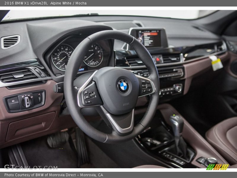 Mocha Interior - 2016 X1 xDrive28i 