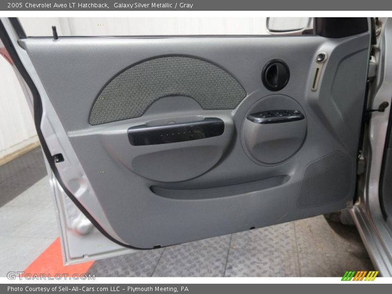 Galaxy Silver Metallic / Gray 2005 Chevrolet Aveo LT Hatchback