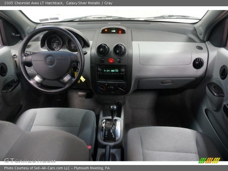 Galaxy Silver Metallic / Gray 2005 Chevrolet Aveo LT Hatchback