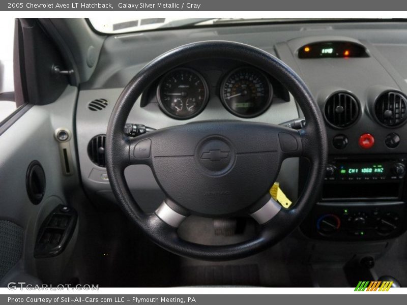 Galaxy Silver Metallic / Gray 2005 Chevrolet Aveo LT Hatchback