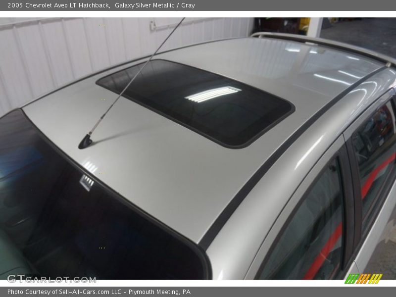 Galaxy Silver Metallic / Gray 2005 Chevrolet Aveo LT Hatchback