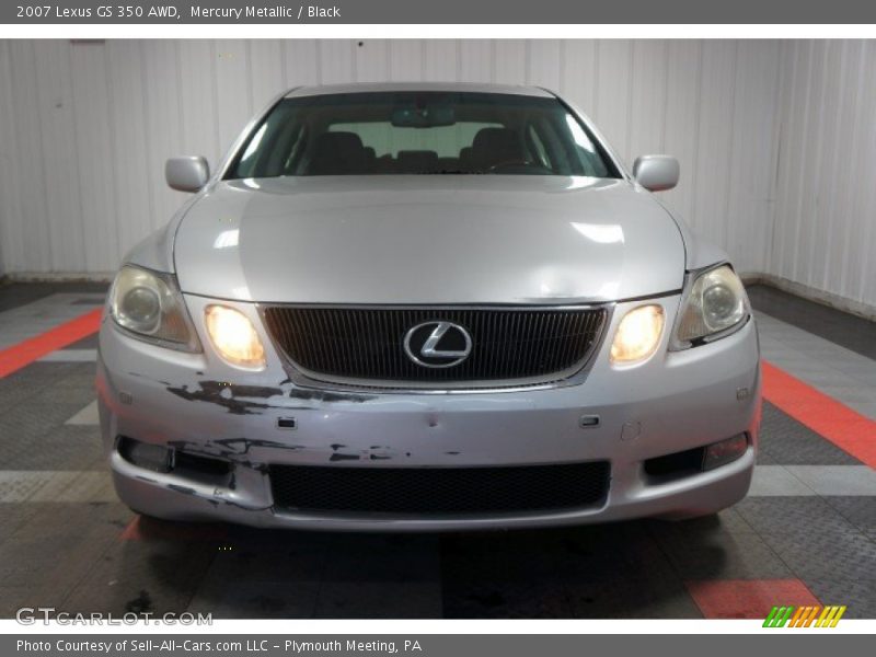 Mercury Metallic / Black 2007 Lexus GS 350 AWD