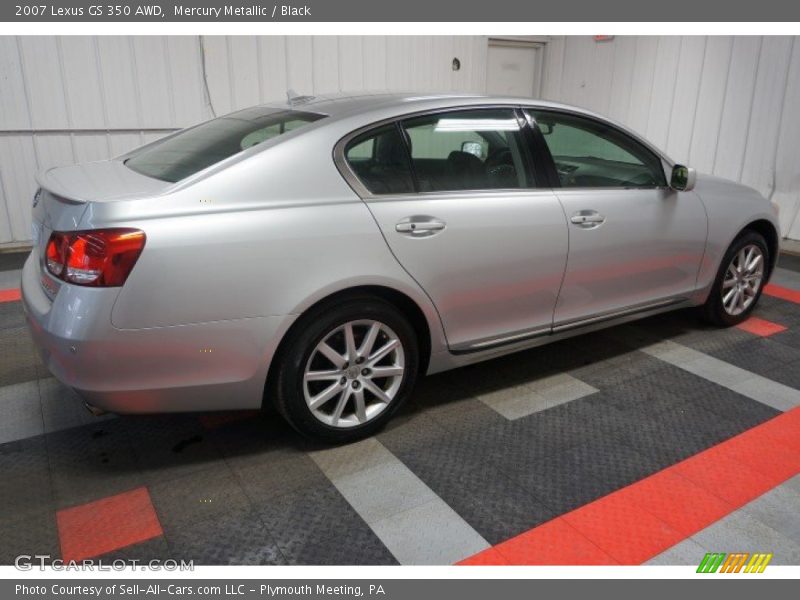 Mercury Metallic / Black 2007 Lexus GS 350 AWD