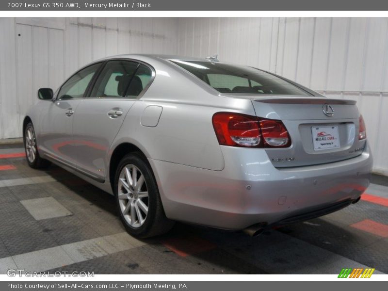 Mercury Metallic / Black 2007 Lexus GS 350 AWD