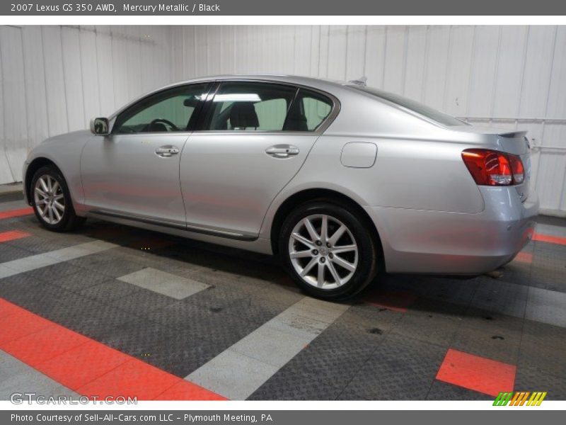 Mercury Metallic / Black 2007 Lexus GS 350 AWD