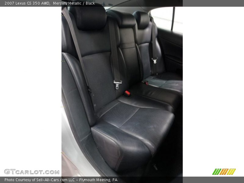 Mercury Metallic / Black 2007 Lexus GS 350 AWD