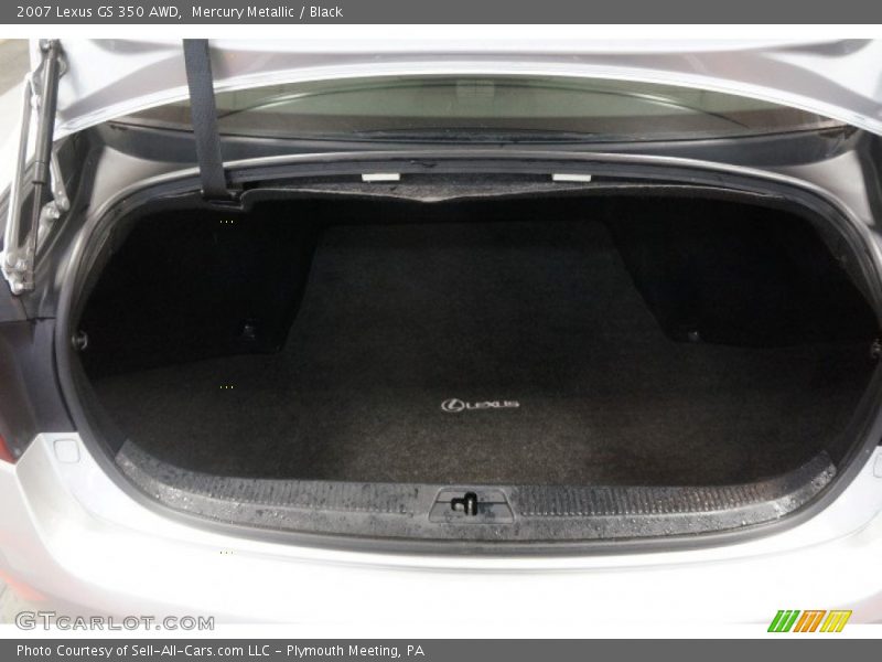 Mercury Metallic / Black 2007 Lexus GS 350 AWD