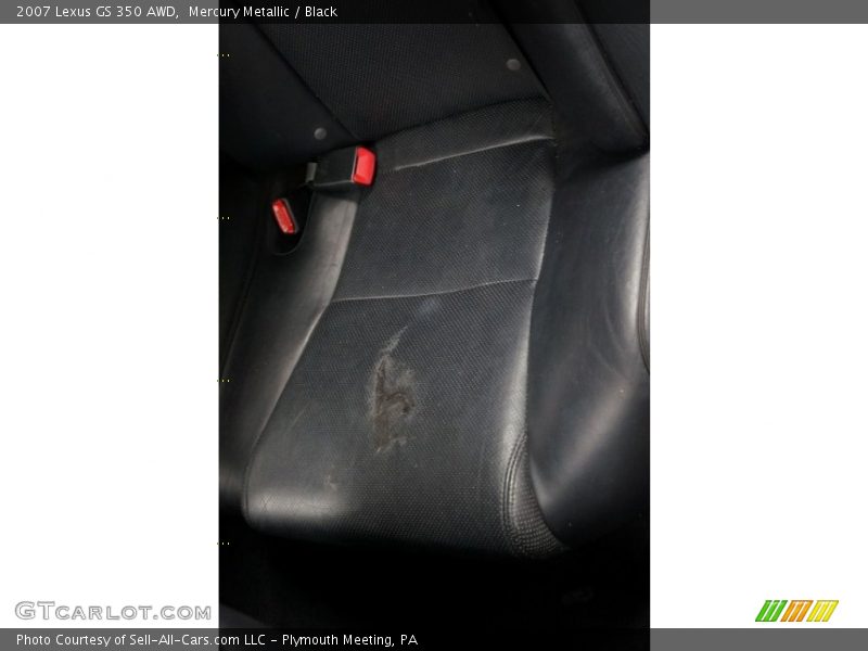 Mercury Metallic / Black 2007 Lexus GS 350 AWD