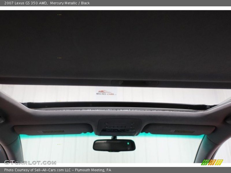 Mercury Metallic / Black 2007 Lexus GS 350 AWD