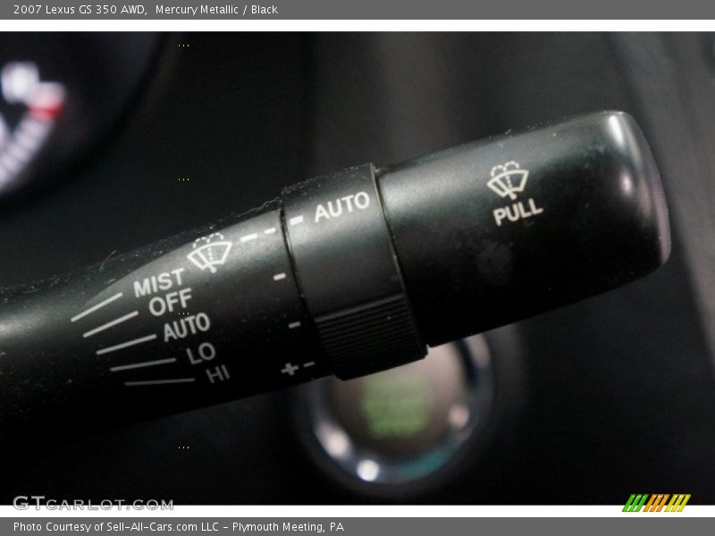 Mercury Metallic / Black 2007 Lexus GS 350 AWD