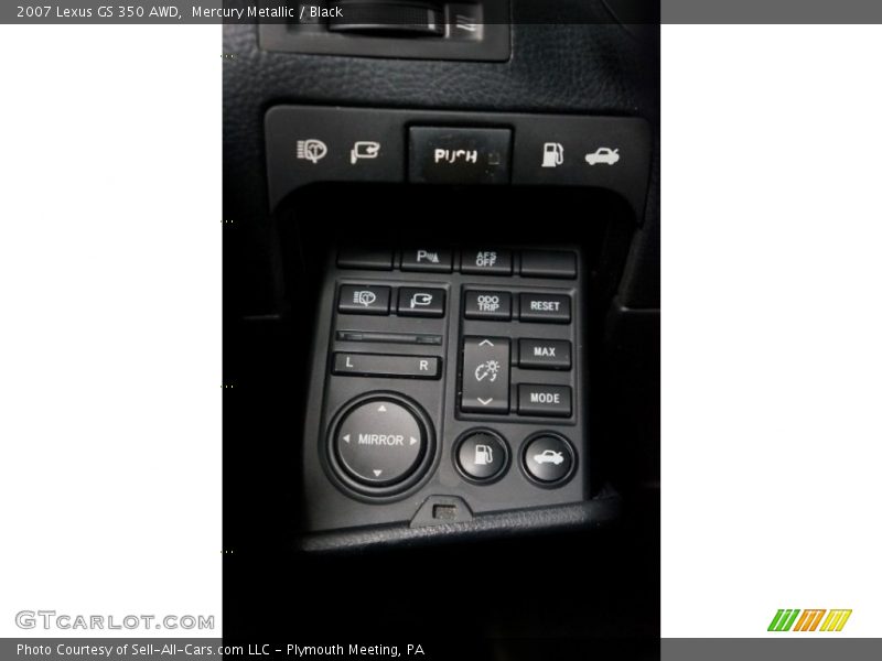 Mercury Metallic / Black 2007 Lexus GS 350 AWD