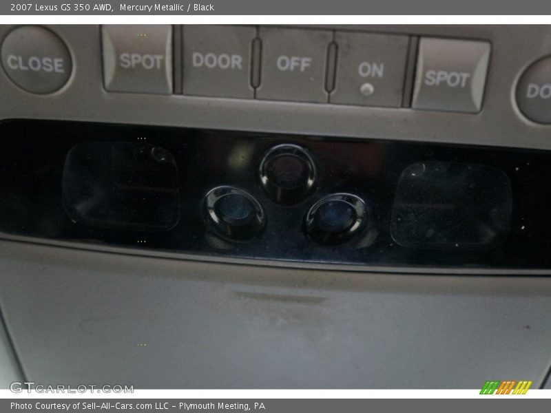 Mercury Metallic / Black 2007 Lexus GS 350 AWD