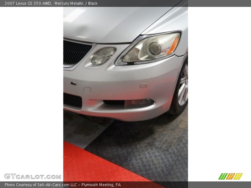 Mercury Metallic / Black 2007 Lexus GS 350 AWD