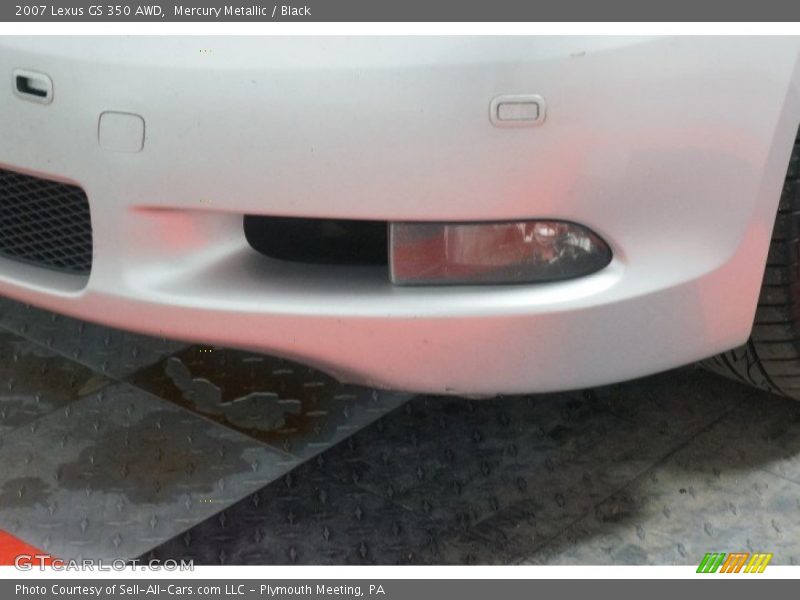 Mercury Metallic / Black 2007 Lexus GS 350 AWD